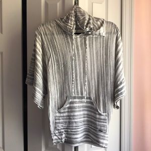 Striped Light Poncho